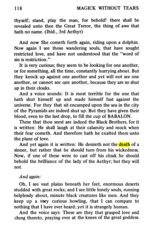 Original scan of Magick Without Tears, PDF page 151