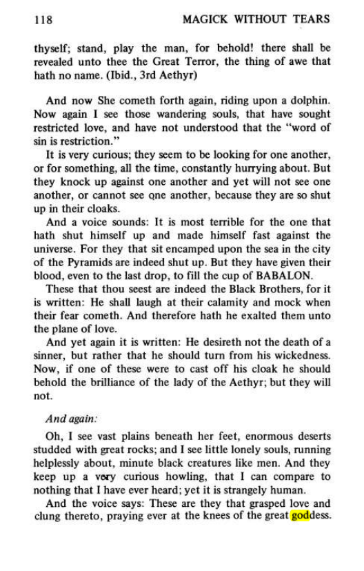 Original scan of Magick Without Tears, PDF page 151