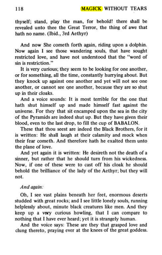 Original scan of Magick Without Tears, PDF page 151