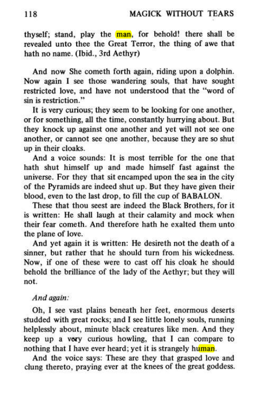 Original scan of Magick Without Tears, PDF page 151