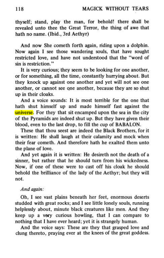 Original scan of Magick Without Tears, PDF page 151