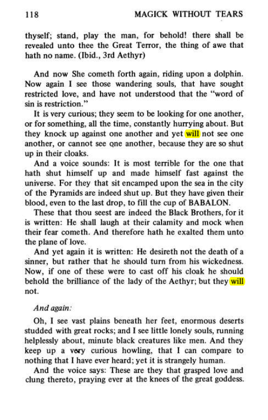 Original scan of Magick Without Tears, PDF page 151