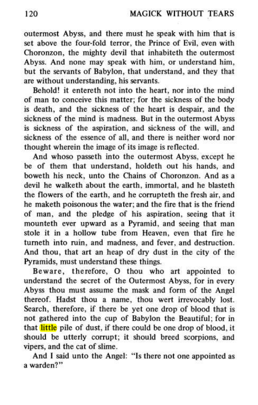 Original scan of Magick Without Tears, PDF page 153