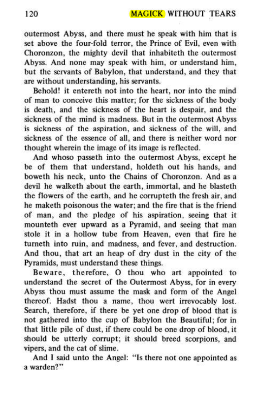 Original scan of Magick Without Tears, PDF page 153