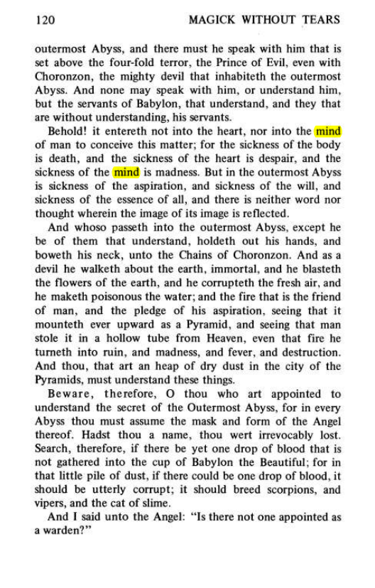 Original scan of Magick Without Tears, PDF page 153
