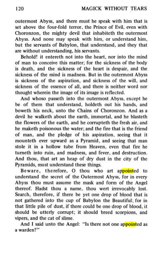 Original scan of Magick Without Tears, PDF page 153