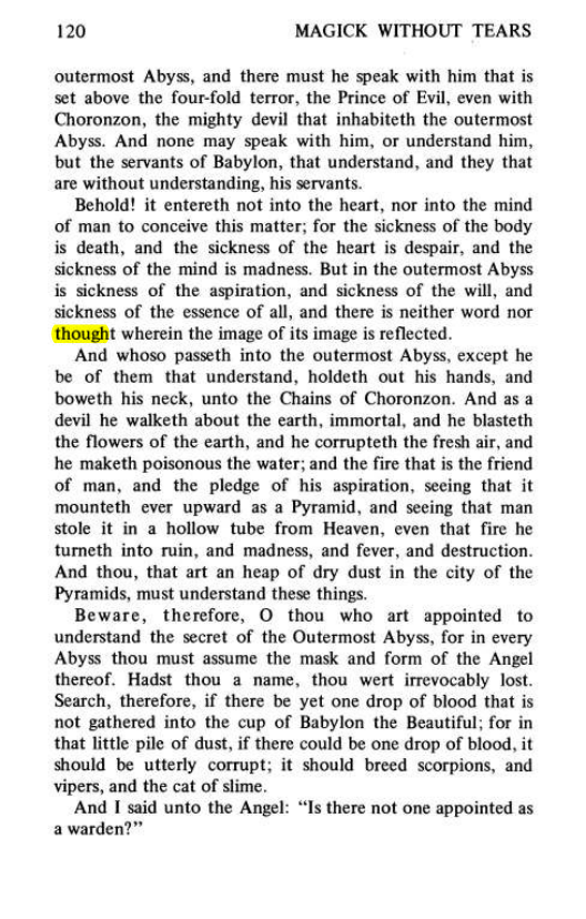 Original scan of Magick Without Tears, PDF page 153