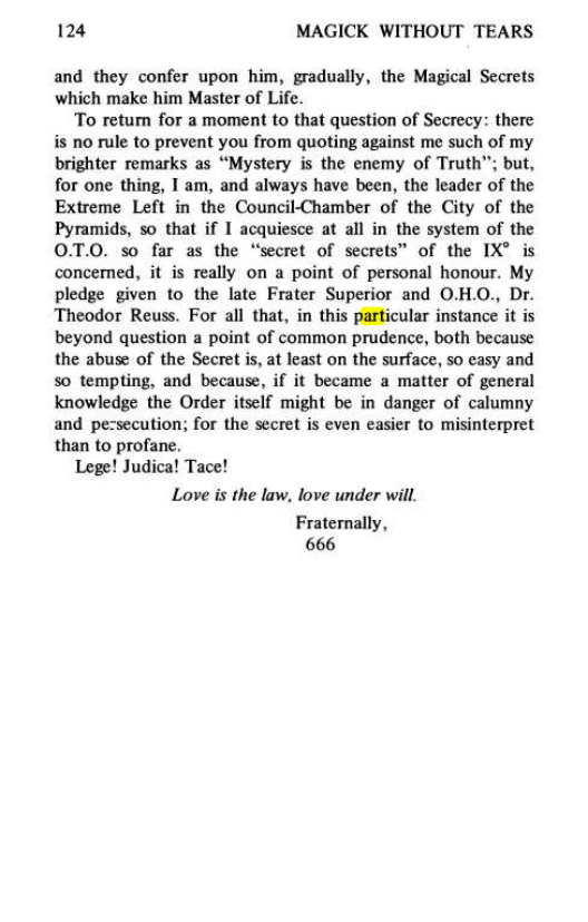 Original scan of Magick Without Tears, PDF page 157