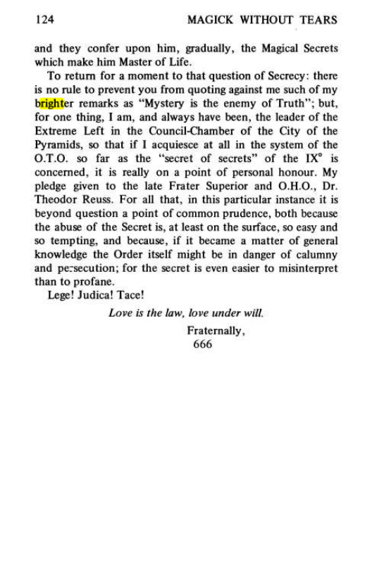 Original scan of Magick Without Tears, PDF page 157