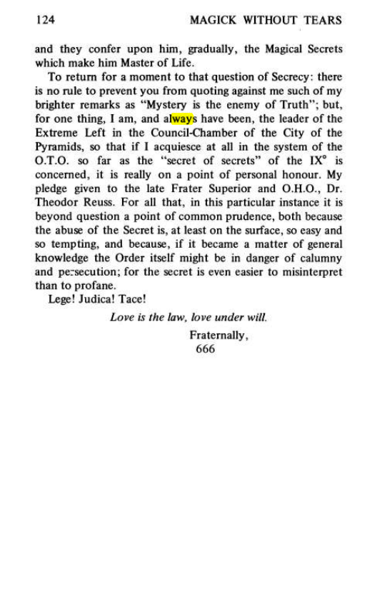 Original scan of Magick Without Tears, PDF page 157