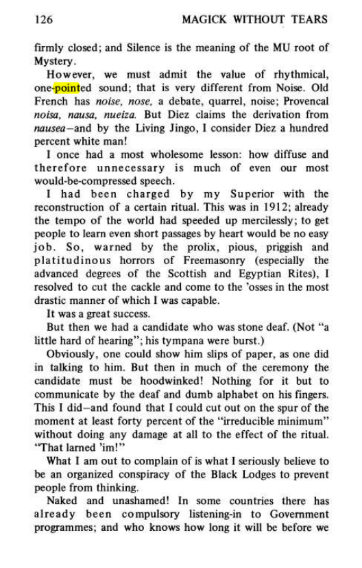 Original scan of Magick Without Tears, PDF page 159