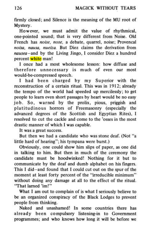 Original scan of Magick Without Tears, PDF page 159