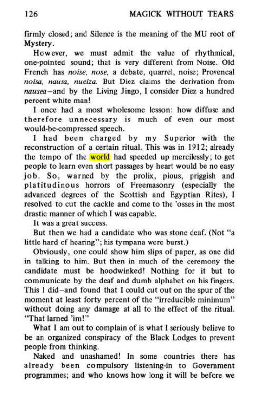 Original scan of Magick Without Tears, PDF page 159