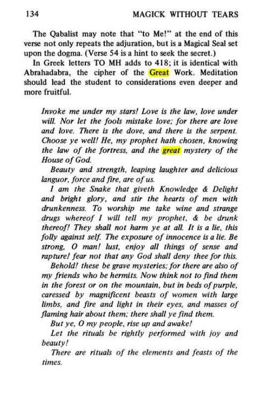 Original scan of Magick Without Tears, PDF page 167