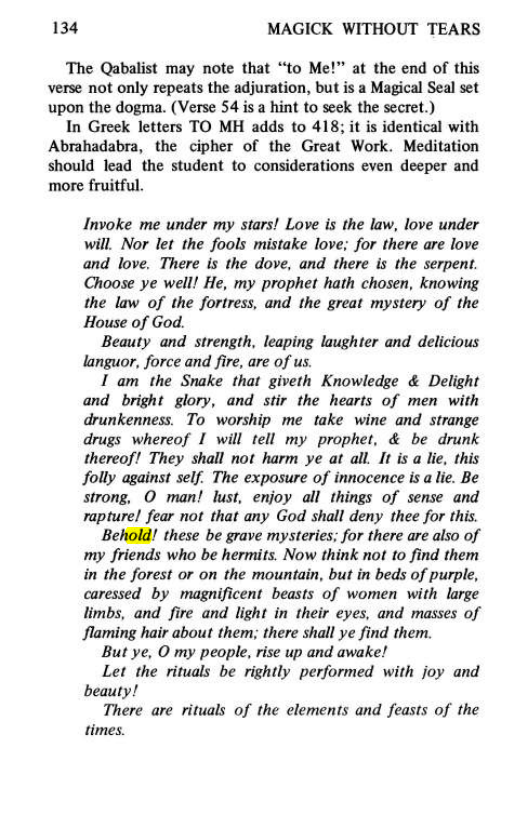Original scan of Magick Without Tears, PDF page 167