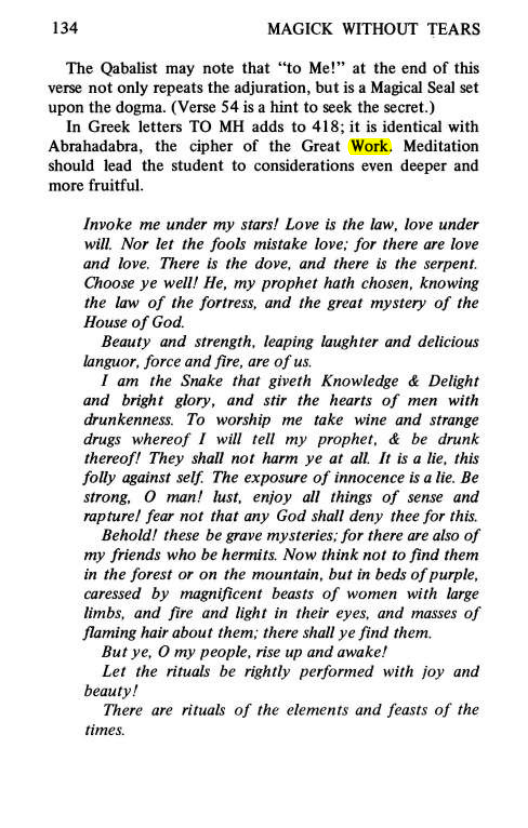 Original scan of Magick Without Tears, PDF page 167