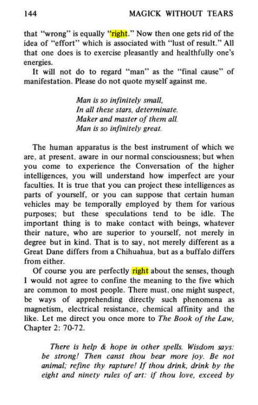 Original scan of Magick Without Tears, PDF page 177