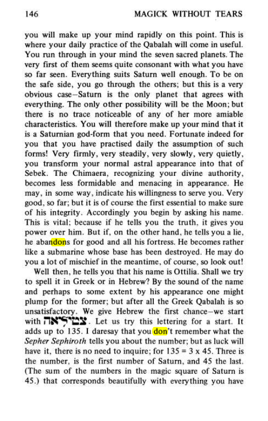 Original scan of Magick Without Tears, PDF page 179