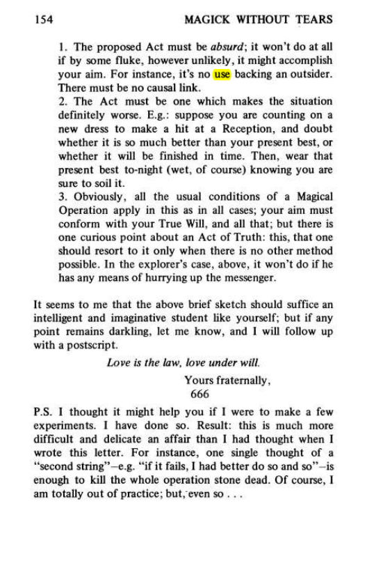 Original scan of Magick Without Tears, PDF page 187