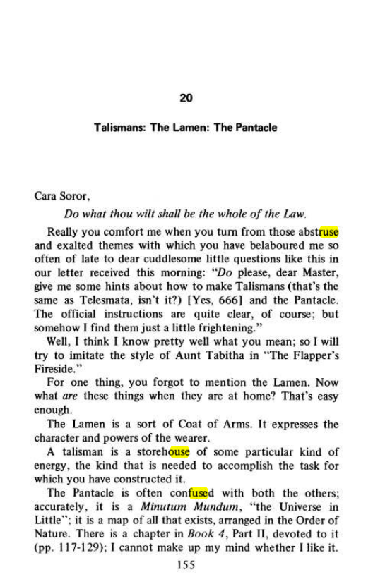 Original scan of Magick Without Tears, PDF page 188