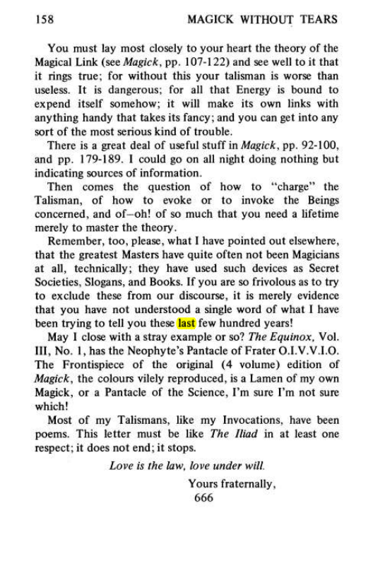Original scan of Magick Without Tears, PDF page 191