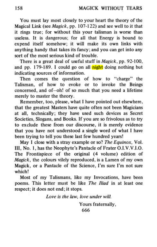 Original scan of Magick Without Tears, PDF page 191