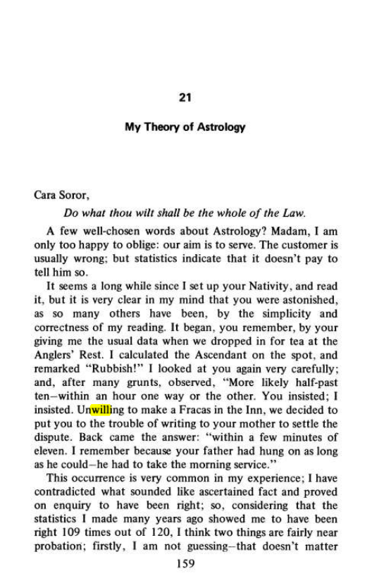 Original scan of Magick Without Tears, PDF page 192