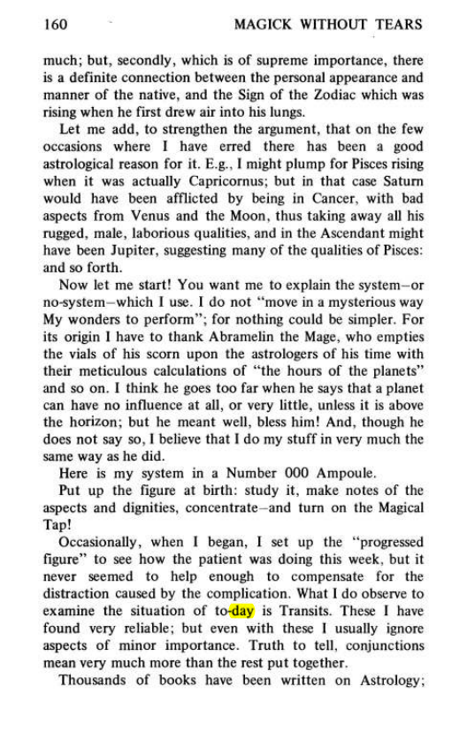 Original scan of Magick Without Tears, PDF page 193