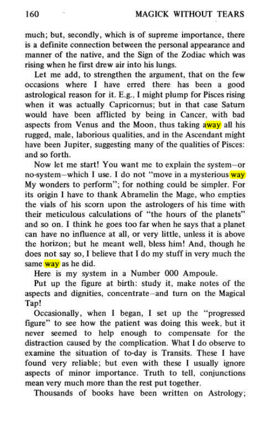Original scan of Magick Without Tears, PDF page 193