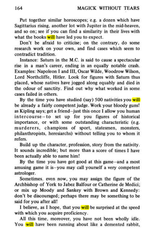 Original scan of Magick Without Tears, PDF page 197