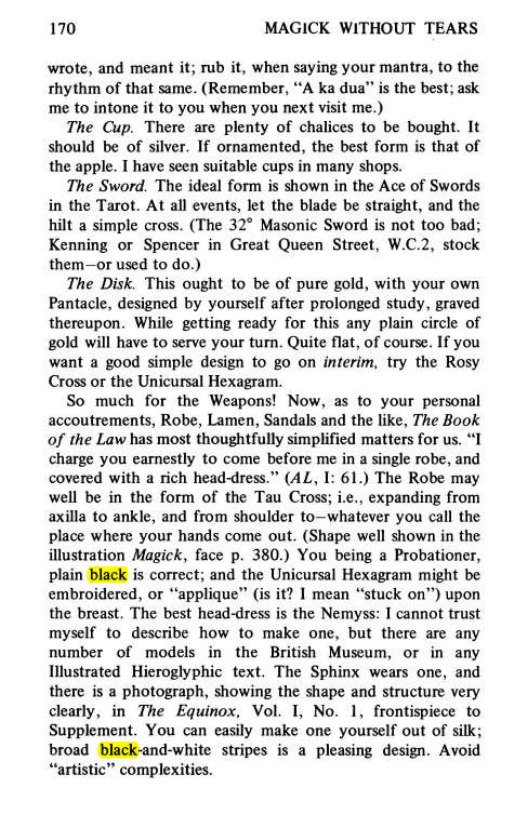 Original scan of Magick Without Tears, PDF page 203