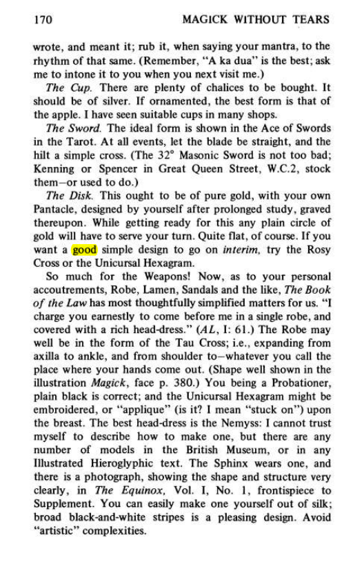 Original scan of Magick Without Tears, PDF page 203