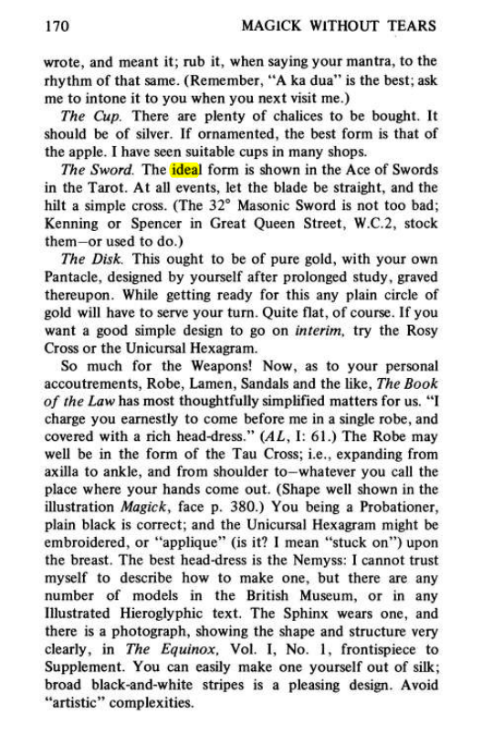 Original scan of Magick Without Tears, PDF page 203