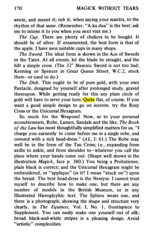 Original scan of Magick Without Tears, PDF page 203