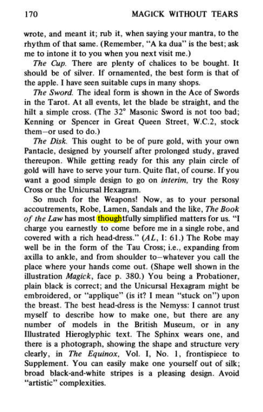 Original scan of Magick Without Tears, PDF page 203