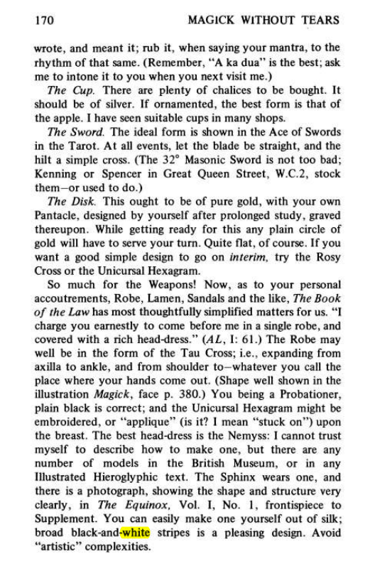 Original scan of Magick Without Tears, PDF page 203
