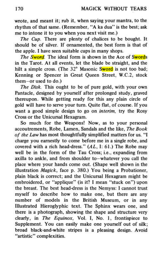 Original scan of Magick Without Tears, PDF page 203