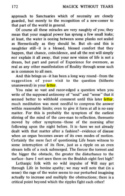Original scan of Magick Without Tears, PDF page 205