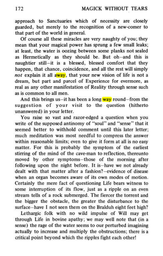 Original scan of Magick Without Tears, PDF page 205