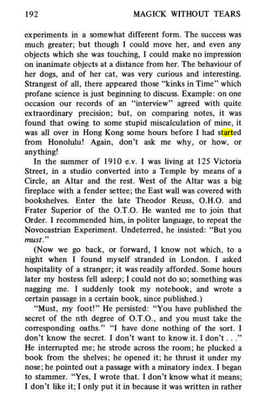 Original scan of Magick Without Tears, PDF page 225