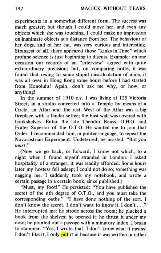 Original scan of Magick Without Tears, PDF page 225