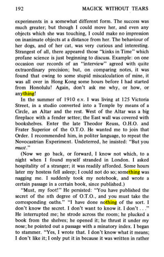 Original scan of Magick Without Tears, PDF page 225
