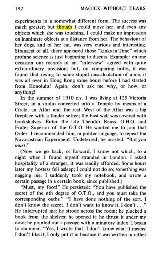 Original scan of Magick Without Tears, PDF page 225