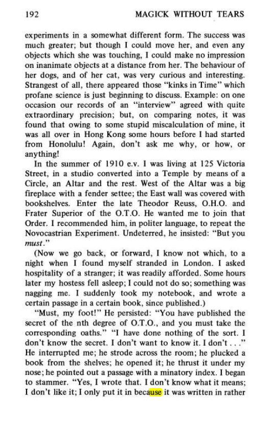 Original scan of Magick Without Tears, PDF page 225