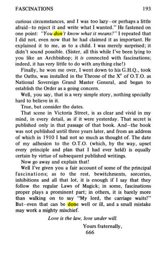 Original scan of Magick Without Tears, PDF page 226