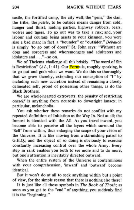 Original scan of Magick Without Tears, PDF page 237