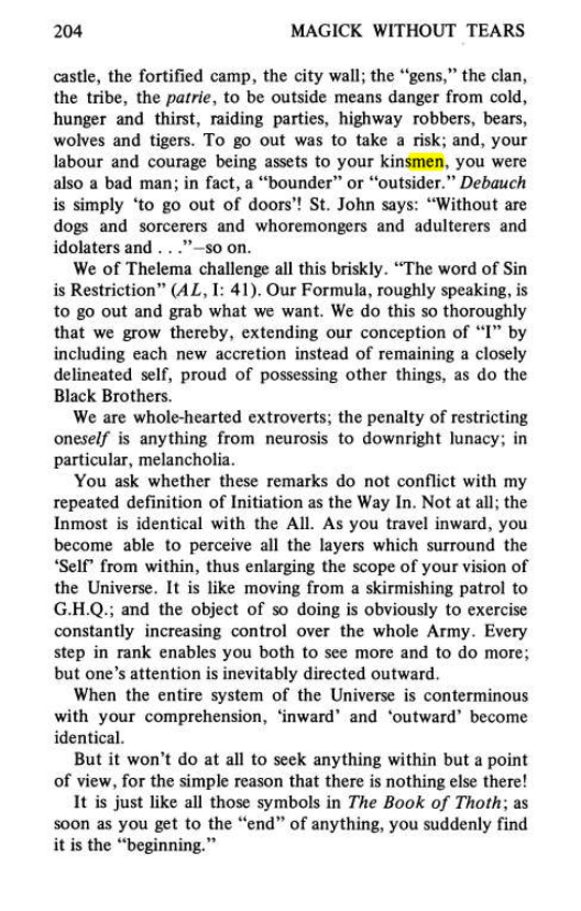 Original scan of Magick Without Tears, PDF page 237