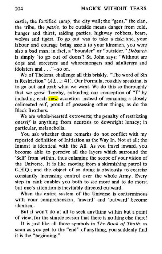 Original scan of Magick Without Tears, PDF page 237