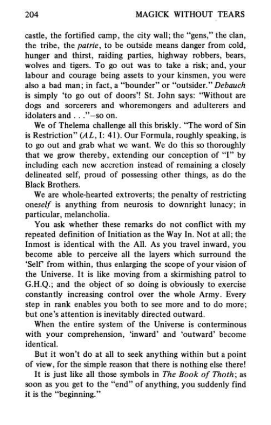 Original scan of Magick Without Tears, PDF page 237