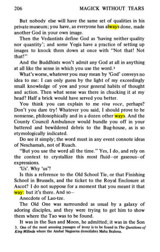 Original scan of Magick Without Tears, PDF page 239